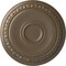 Ekena Millwork Caputo Ceiling Medallion (Fits Canopies up to 6"), Hand-Painted Warm Silver, 24 1/4"OD x 1 1/2"P CM24CAWSS - alternate 1